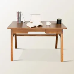 FYN 601 Wooden Office Desk Brown