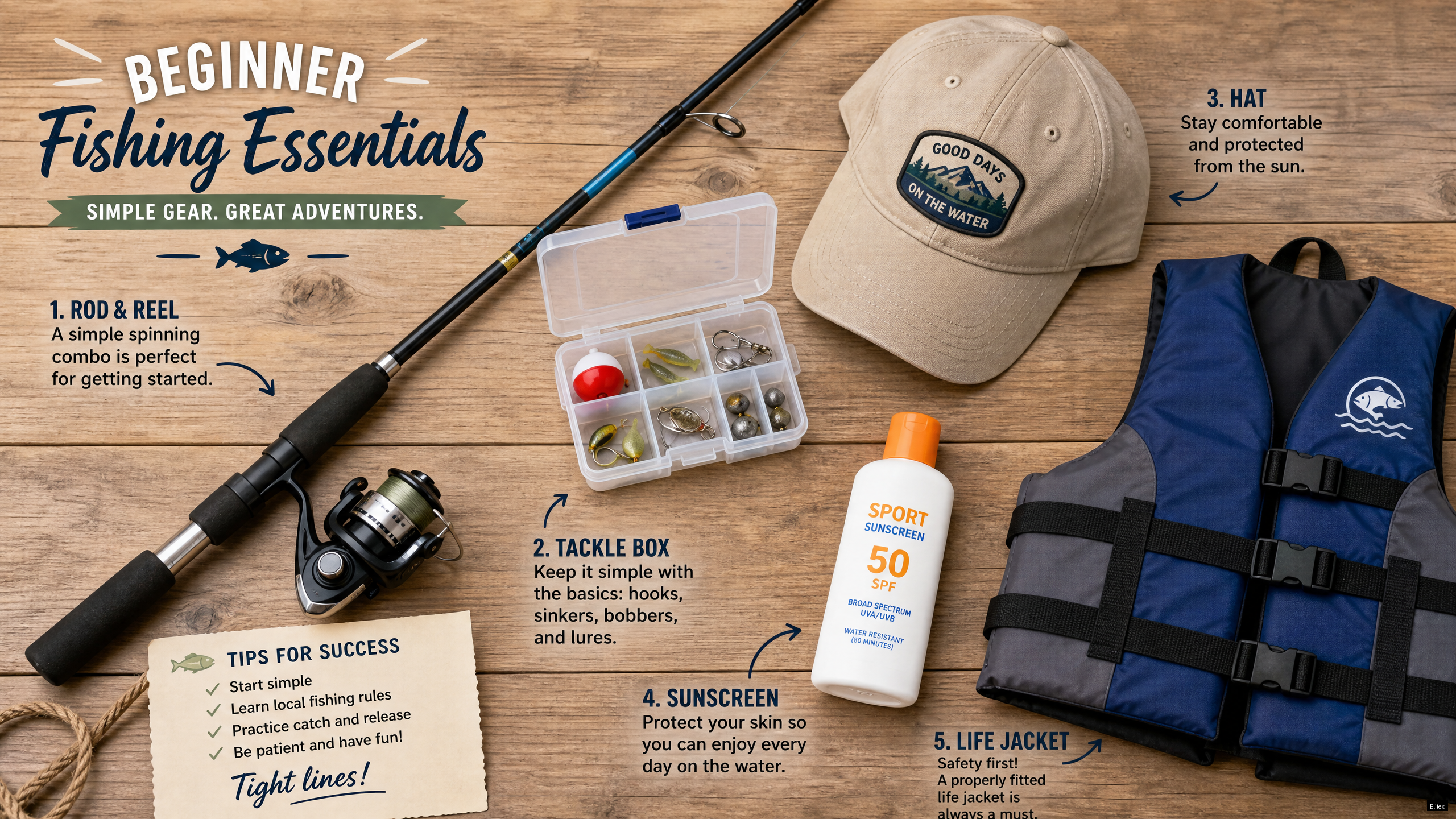 Fishing for Beginners: Your First Fishing Trip Checklist