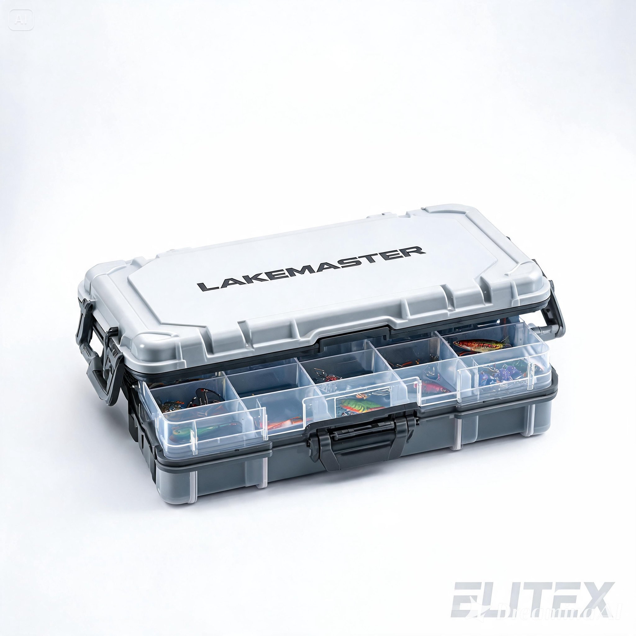 LakeMaster Waterproof Tackle Box